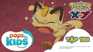 [S17 XY] Pokémon Tập 198 - Nơi Trú Mưa Kỳ Quái! Phát hiện Nyasupa - Hoạt Hình Tiếng Việt Pokémon