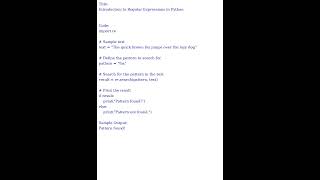 Introduction to Regular Expressions in Python (Python) [datasciencecookie.com]