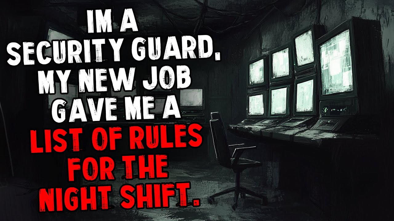 I'm a Security Guard, My New Job Gave Me a List of Rules for the Night ...