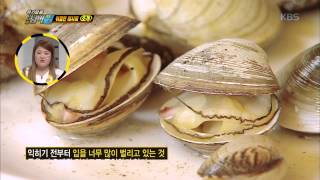 [HIT] 위기탈출 넘버원 - 위험한 레시피 - 안전한 조개 섭취법.20150622