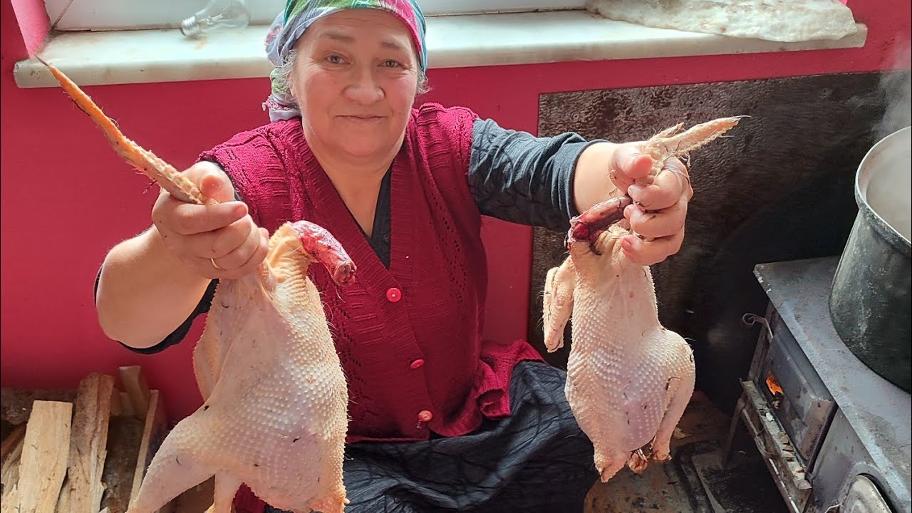 #KÖY TAVUK🌿🐓#NASIL  TEMİZLENİR TÜYLERİ🐔 YOLUNUR İÇİ DIŞI  😋VE NERELERİ YENMEZ  🔥