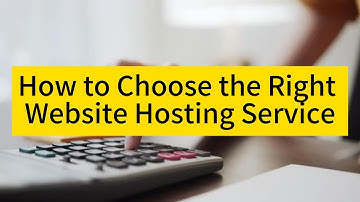 How to Choose the Right Website Hosting Service: Tips and Tricks - Raksmart