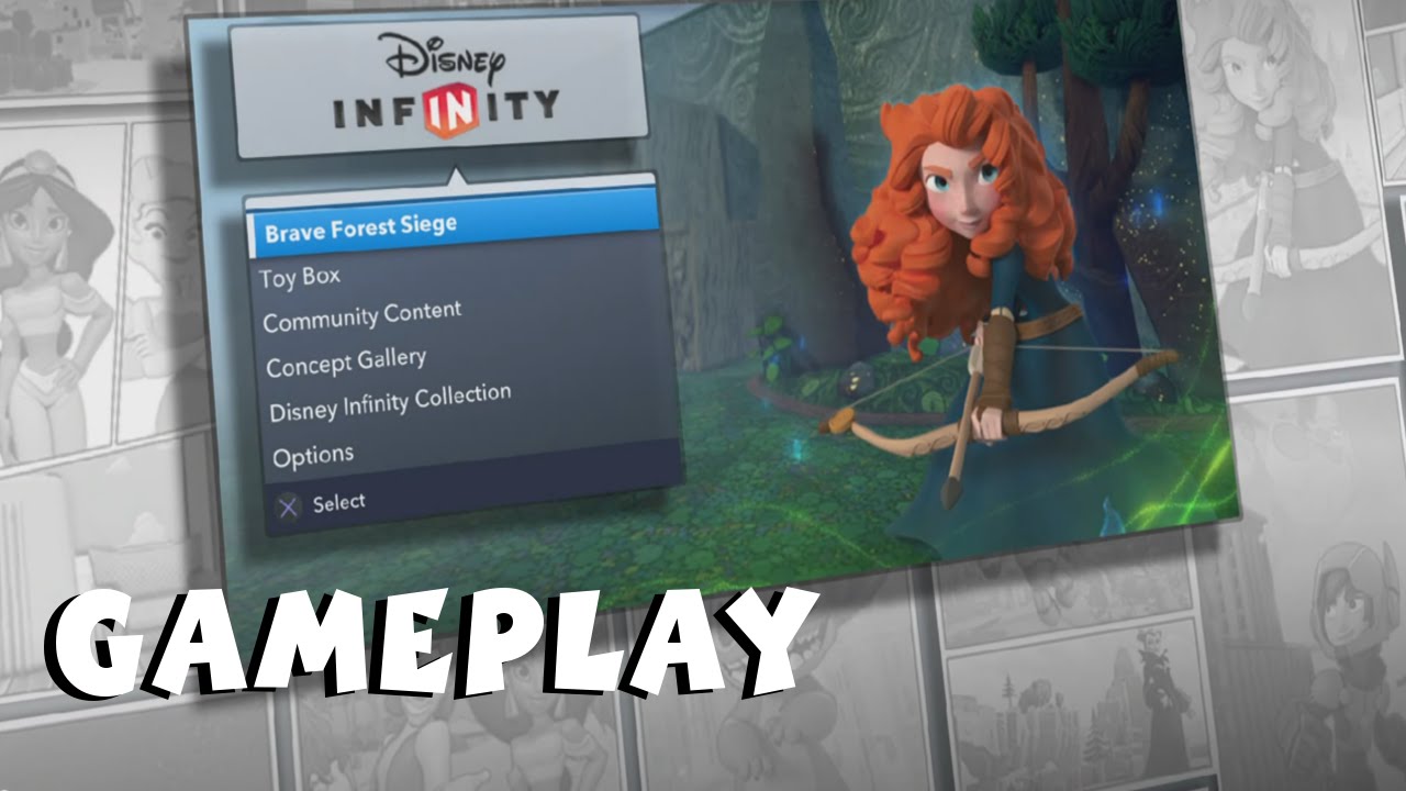 Disney Infinity 2.0 Brave Forest Siege Gameplay 1080P YouTube