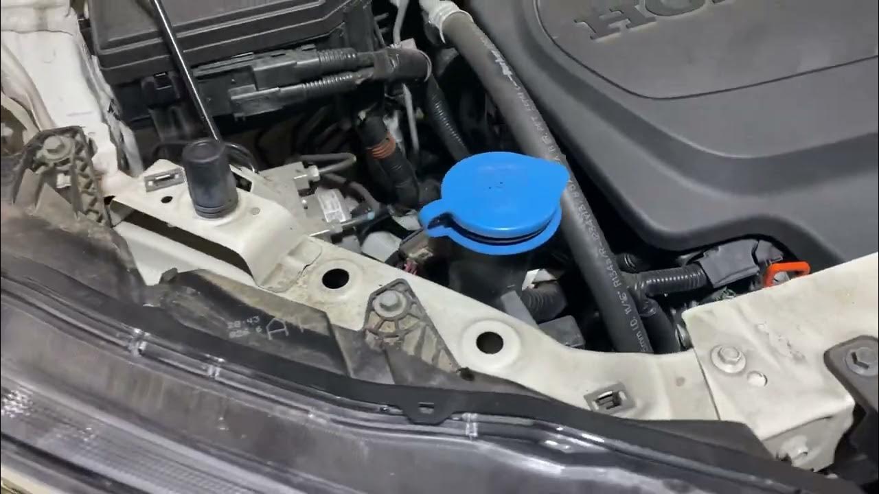 20162022 Honda Pilot 3rd Gen Windshield washer fluid pump, tank, level