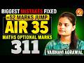 UPSC CSE 2025 AIR 35 VAIBHAVI AGRAWAL Shares Strategy &amp; Preparation Journey | Vajiram and Ravi