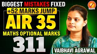 UPSC CSE 2025 AIR 35 VAIBHAVI AGRAWAL Shares Strategy &amp; Preparation Journey | Vajiram and Ravi