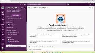 PulseCheck Intelligence - TDX 2026 Agentforce Hackathon