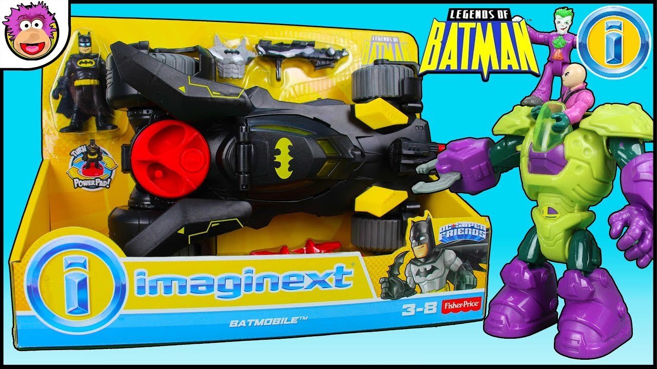 imaginext dc super friends batmobile