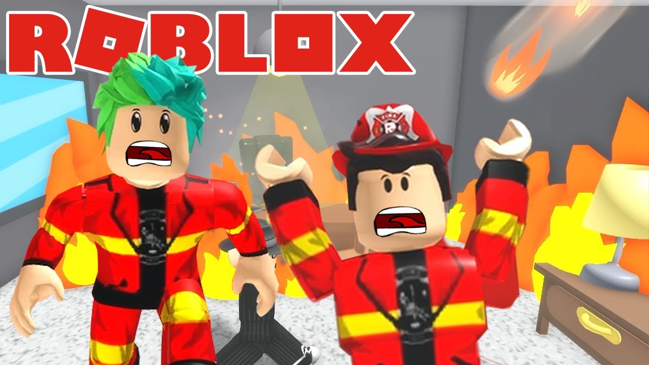 TRABAJO DE BOMBERO | OBBY ESTACION DE BOMBEROS | Karim Juega