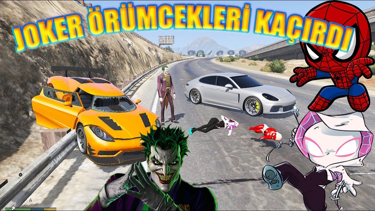 Joker Örümcek Bebek ve Örümcek Anneyi Kaçırdı.Örümcek Anne ve Örümcek