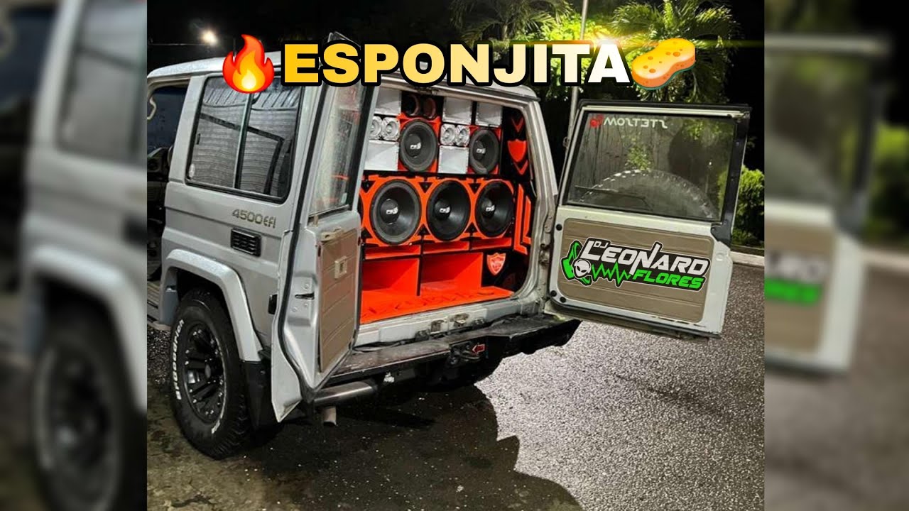 🔥CAR AUDIO 2026🔥ESPONJITA❌️DJ LEONARD FLORES 