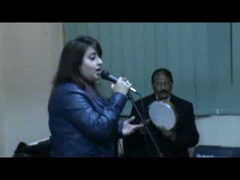 بادارة دورى بينا غناء الفنانة نسرين جميل صالون المنارة 22 1 2014
