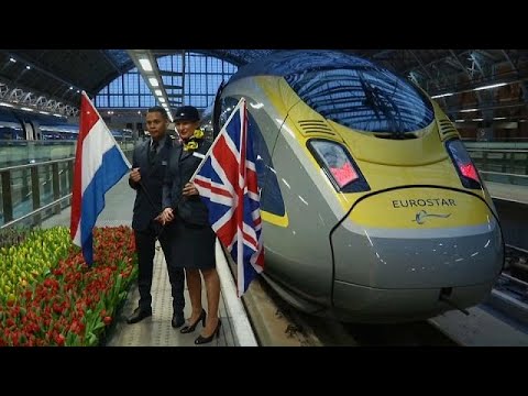 Londra ve Amsterdam arasında hızlı tren seferleri başlıyor