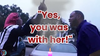 Cops Caught Between Enraged Woman and Cheating Boyfriend