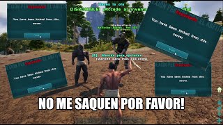 ME INFILTRO EN PARTIDAS PRIVADAS DE JUGADORES QUE NO CONOZCO! (termina bien) | ARK Survival Evolved