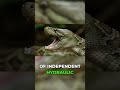 Snakes Don't Dislocate Their Jaws, They Do This Instead #snakes #science #shorts
