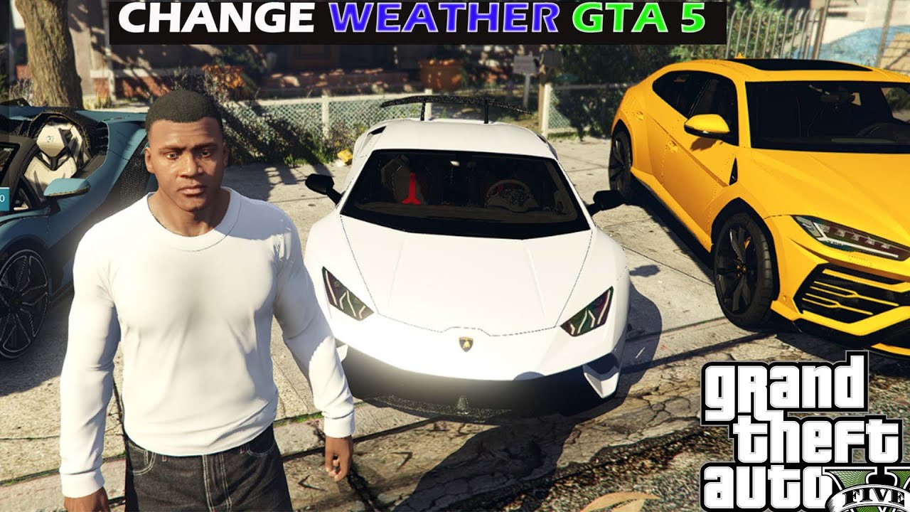 GTA V HACK CHANGE WEATHER IN GTA YouTube 