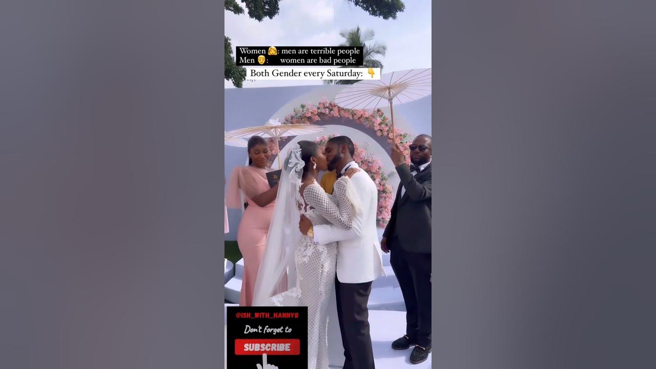 He who finds a wife finds a good thing 😍#wedding #nigerianweddingparty #fashionstyle #youtubeshorts