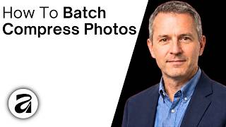 How To Batch Compress Photos With Affinity Photo