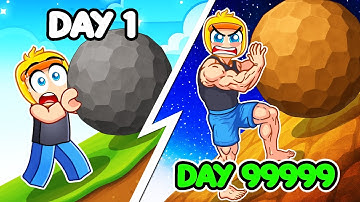 Evolving From NOOB to GOD in Roblox Push Rock Simulator!