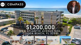 85 S Atlantic Ave #504, Cocoa Beach FL | Oceanfront Penthouse at Park Place