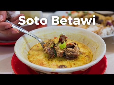 Vídeo: Comida Tradicional Indonésia E Cozinha Betawi De Jacarta