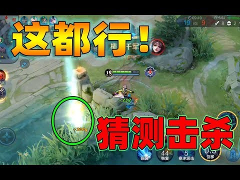 这韩信玩的像透视一样，在草丛0视野都能一击必杀