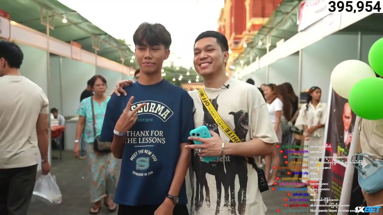 May Aura Sale IRL at ဝန်ကြီးများရုံး