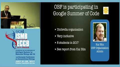 The Open Bioinformatics Foundation - Hilmar Lapp - BOSC - ISMB/ECCB 2017