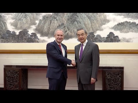 Chinese state councilor wang yi meets unga chief csaba korosi