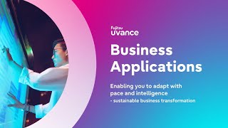 Fujitsu Uvance Vision movie│Business Applications screenshot 5