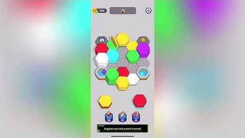 Hexa Sort Level 186 Solution Walkthrough 