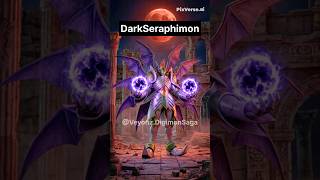 “Patamon Evolution Line 👼➡️👿 | From Seraphimon to DarkSeraphimon”Seraphimon #DarkSeraphimon