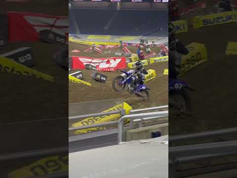 Hardy Munoz Detroit Supercross 2025 Motorcycle Supercross Dirtbike Racing