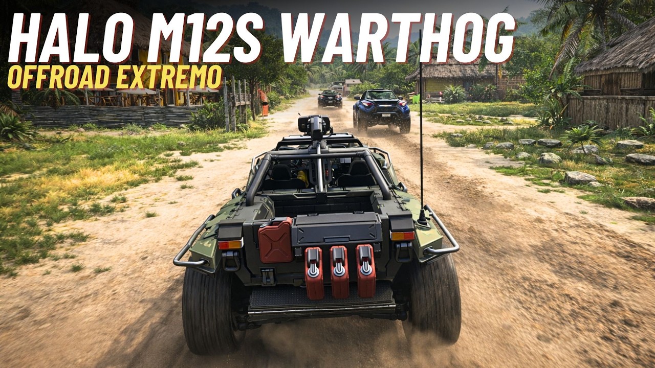 Halo M12S Warthog VS las mejores máquinas Offroad | Forza Horizon 5