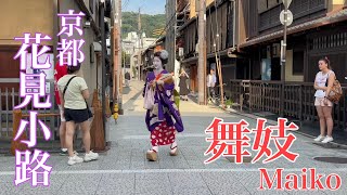 京都祇園 花見小路の美しい舞妓さん Maiko of Hanamikoji, Kyoto 【4K】夏の総集編2023