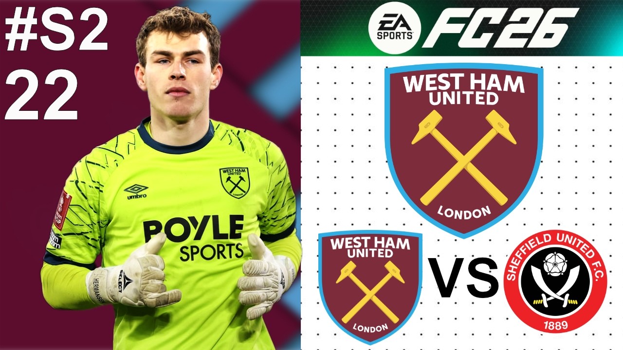 EA FC 26 West Ham United Road to Glory Career Mode Season 2 Episode 22 No Commentary