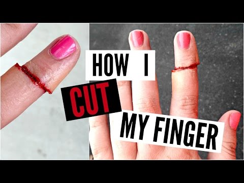 Sliced Finger SFX Makeup | Powdah FX Recreation