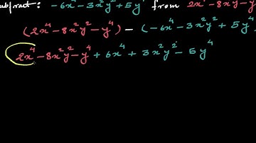 Subtracting polynomials: two variables challenge (Hindi) | Class 7 (India) | Khan Academy