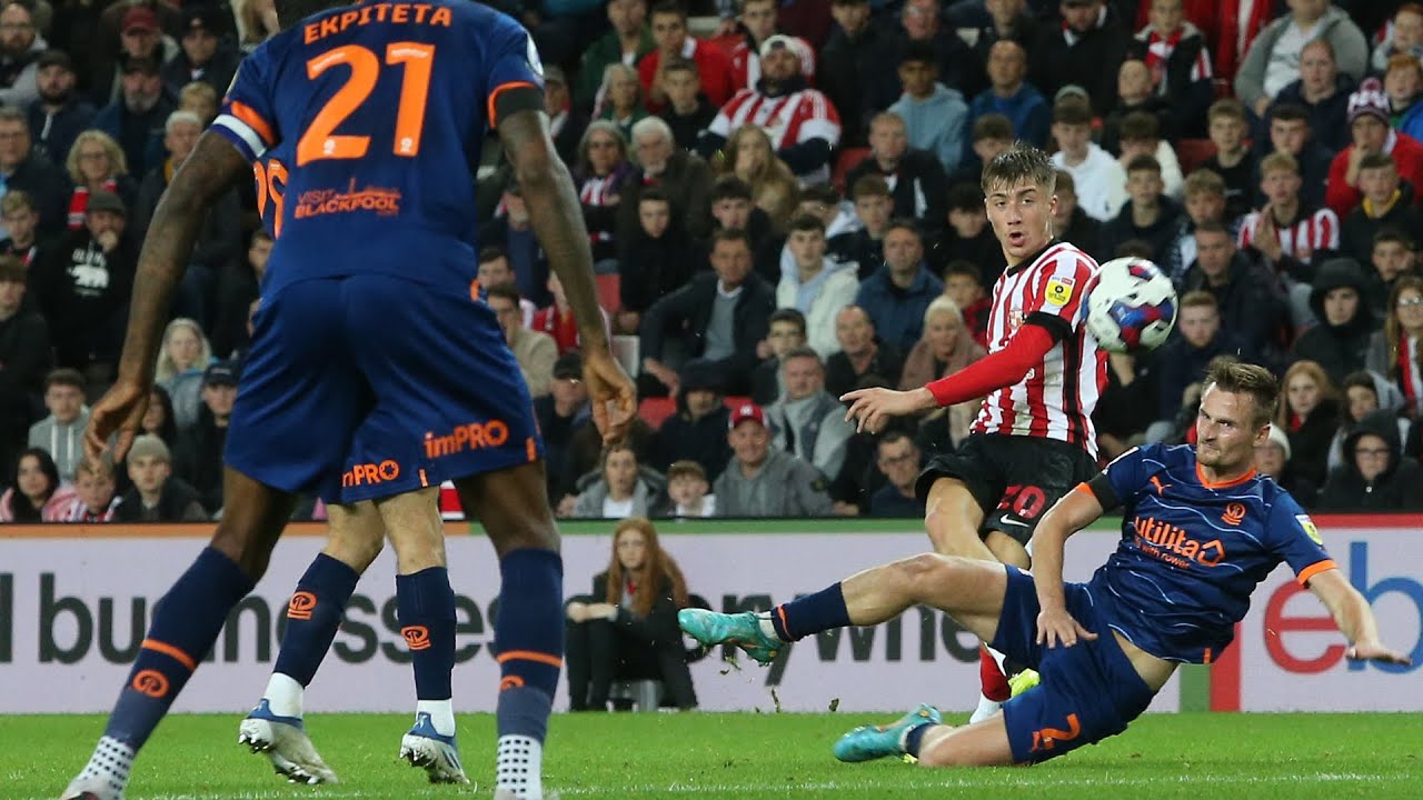 Highlights: Sunderland v Blackpool