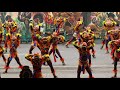 #Dinagyang2018 The "Panayanon" Tribe performs for the international audience at iloilo.