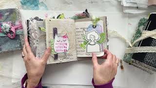 Day 9 of Junk Journal January 2023 "Hidden"