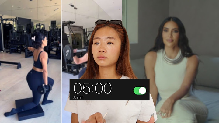 I ATTEMPTED KIM KARDASHIAN'S  MORNING ROUTINE
