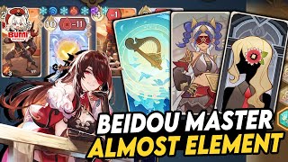 When Beidou NA Has Triple Follow Up Attack | Genshin TCG