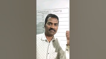 Mastering Mathematical Symbols Made Easy! #shorts #trending #maths