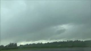 Subtle Mesocyclone Passing Just to my North-Timelapse- September 8 , 2018  East Ballard County, KY