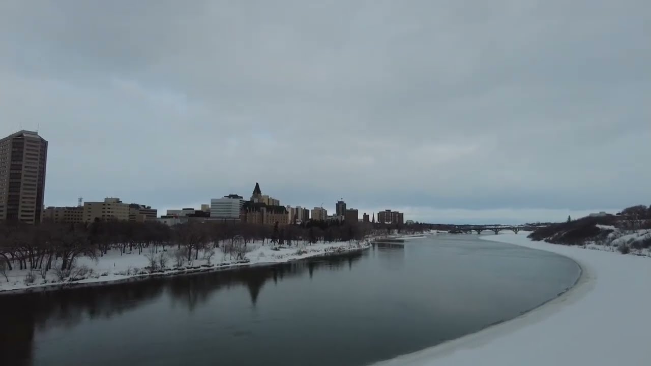 Saskatoon - City of Bridges - Black City Skyline - Bohren & de Club of Gore
