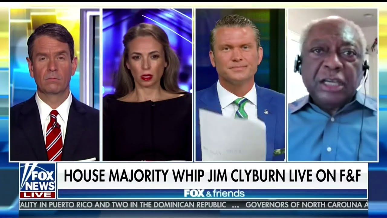 James Clyburn Swats Down Fox Host For Failing To Report On Right Wing Extremist Violence Oic News - izzy rose roblox die cut products teespring