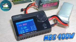 ✅ Зарядное Устройство для Аккумуляторов - ToolkitRC M8S 400W 18A 1-8S!