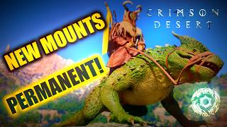 Crimson Desert - NEW Giant Red & Green Iguana Mounts EASY 🦎
